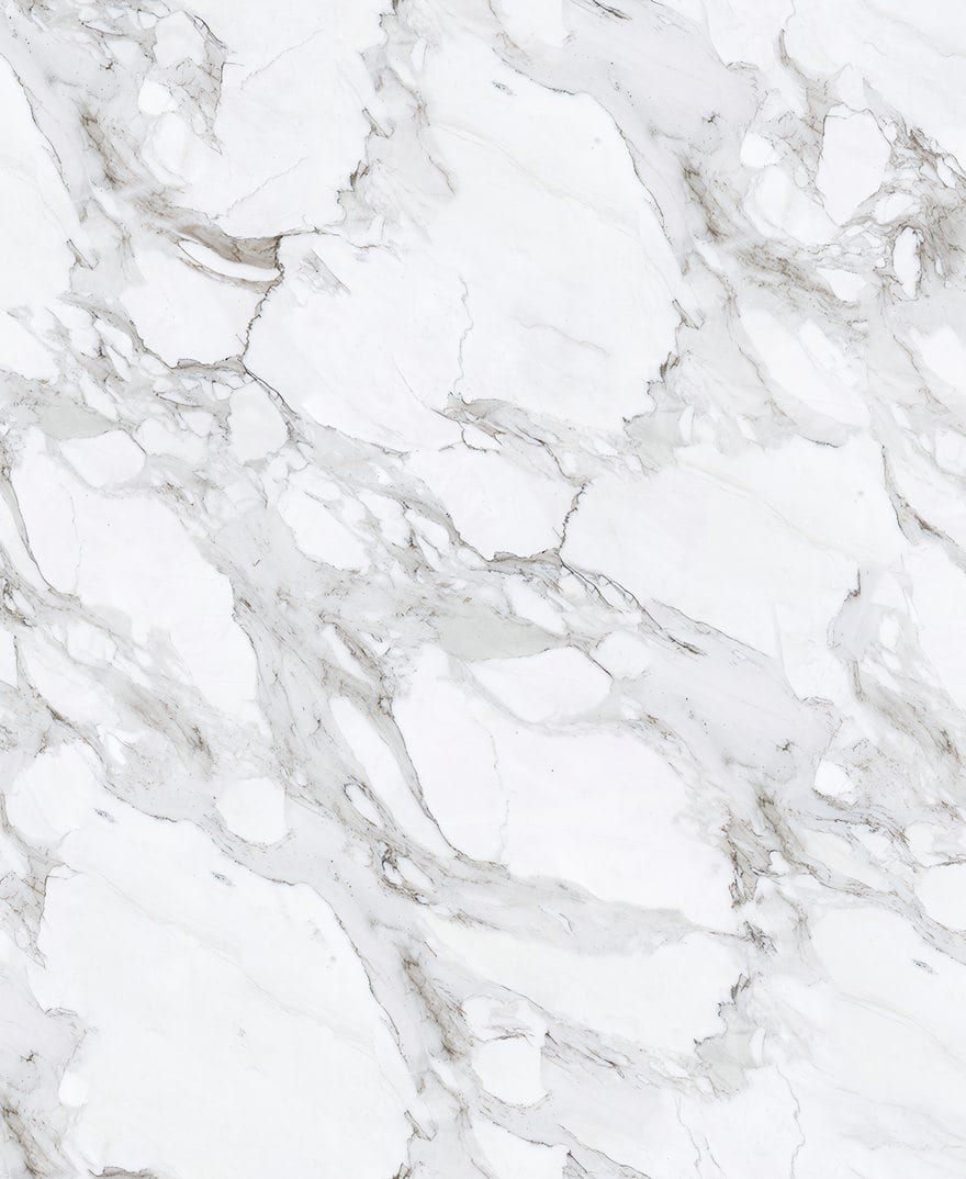 Carrara White finish sample
