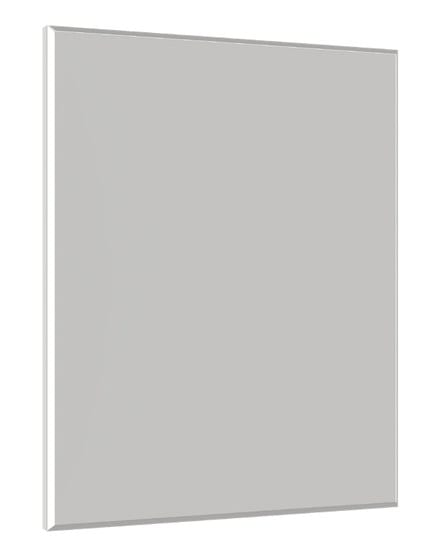 Clear finish sample