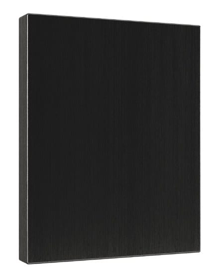 Linear Black finish sample