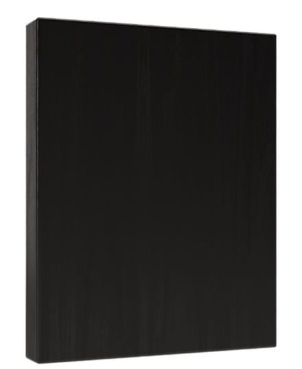 Walnut Black finish sample