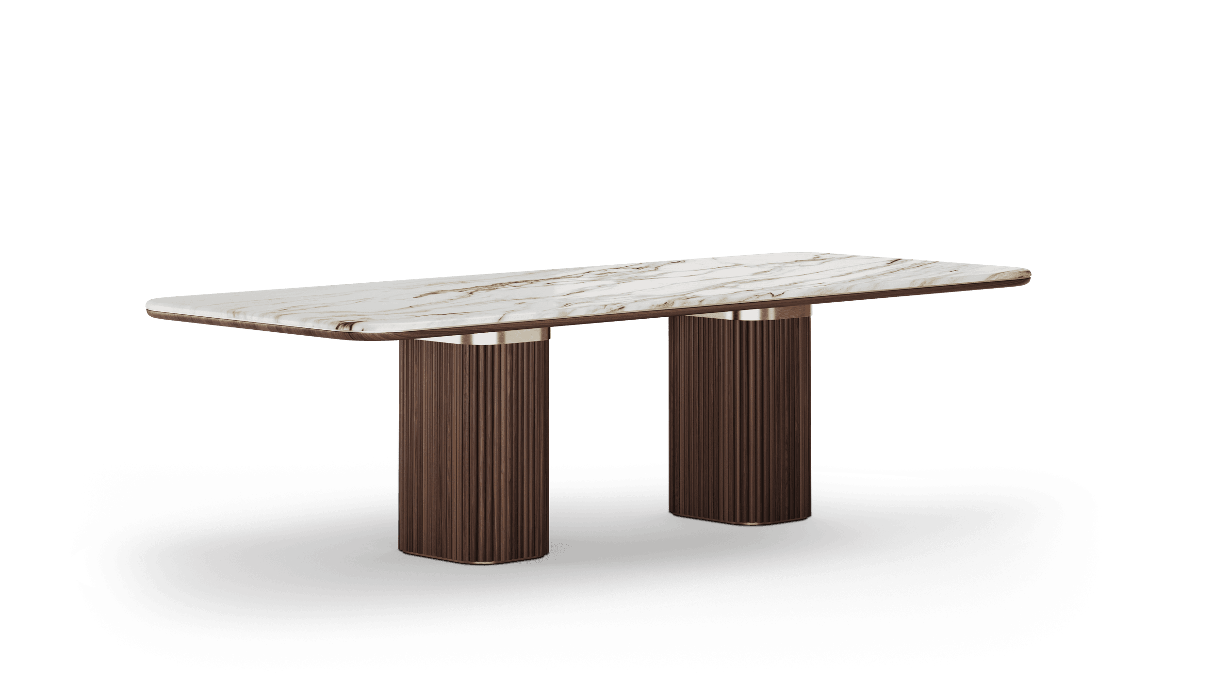 elegant-midcentury-luxury-furniture-dining-table-doran-walnut-base-marble-top-brushed-brass-details