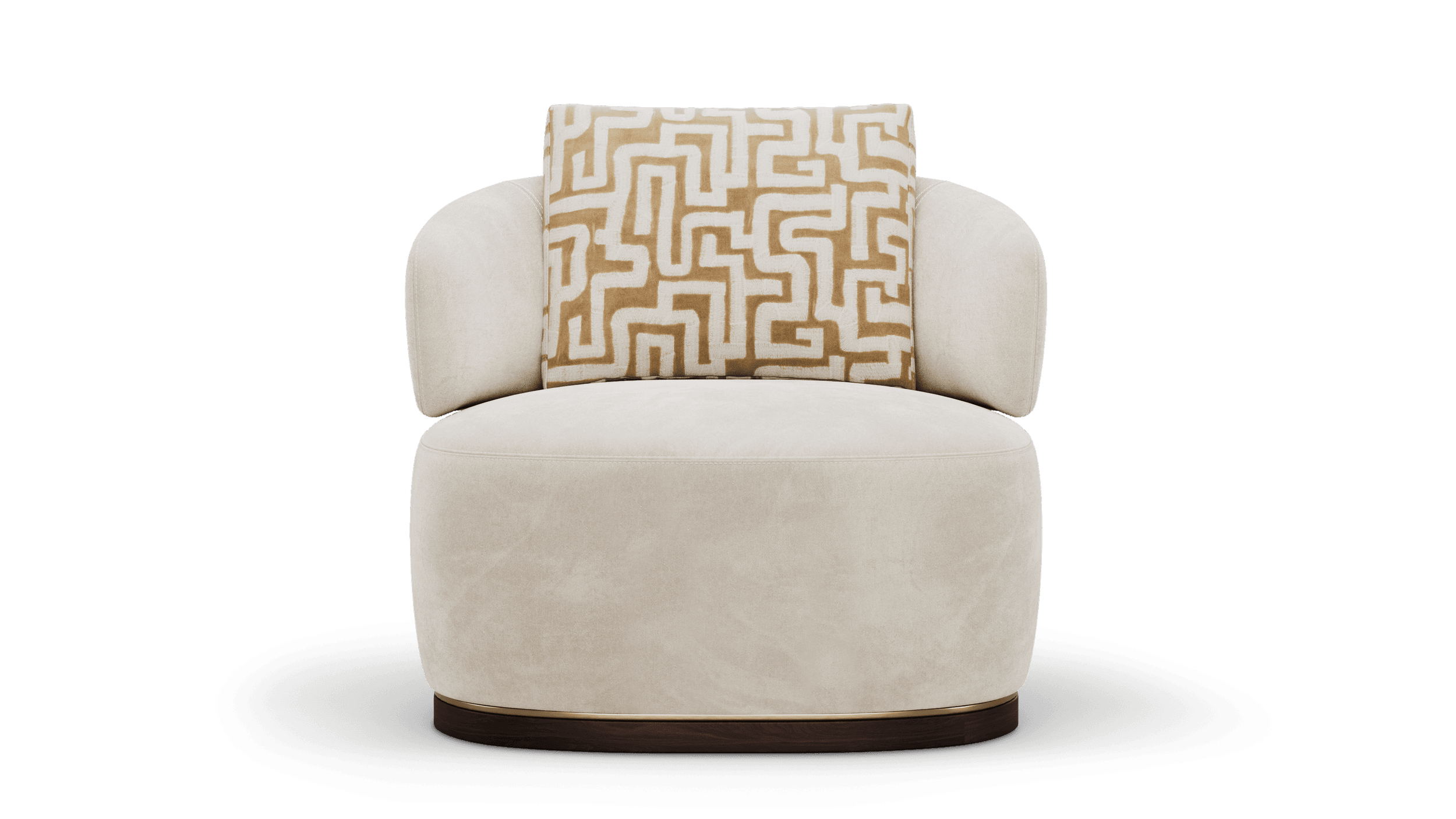Flux Armchair — elevation